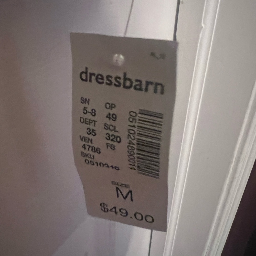 Dressbarn Light Brown Leather Jacket - Picture 2 of 3